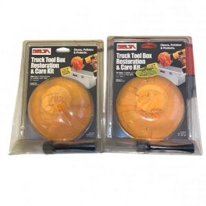 NIB lot of 2 FLITZ delta truck tool box restoration and care kits